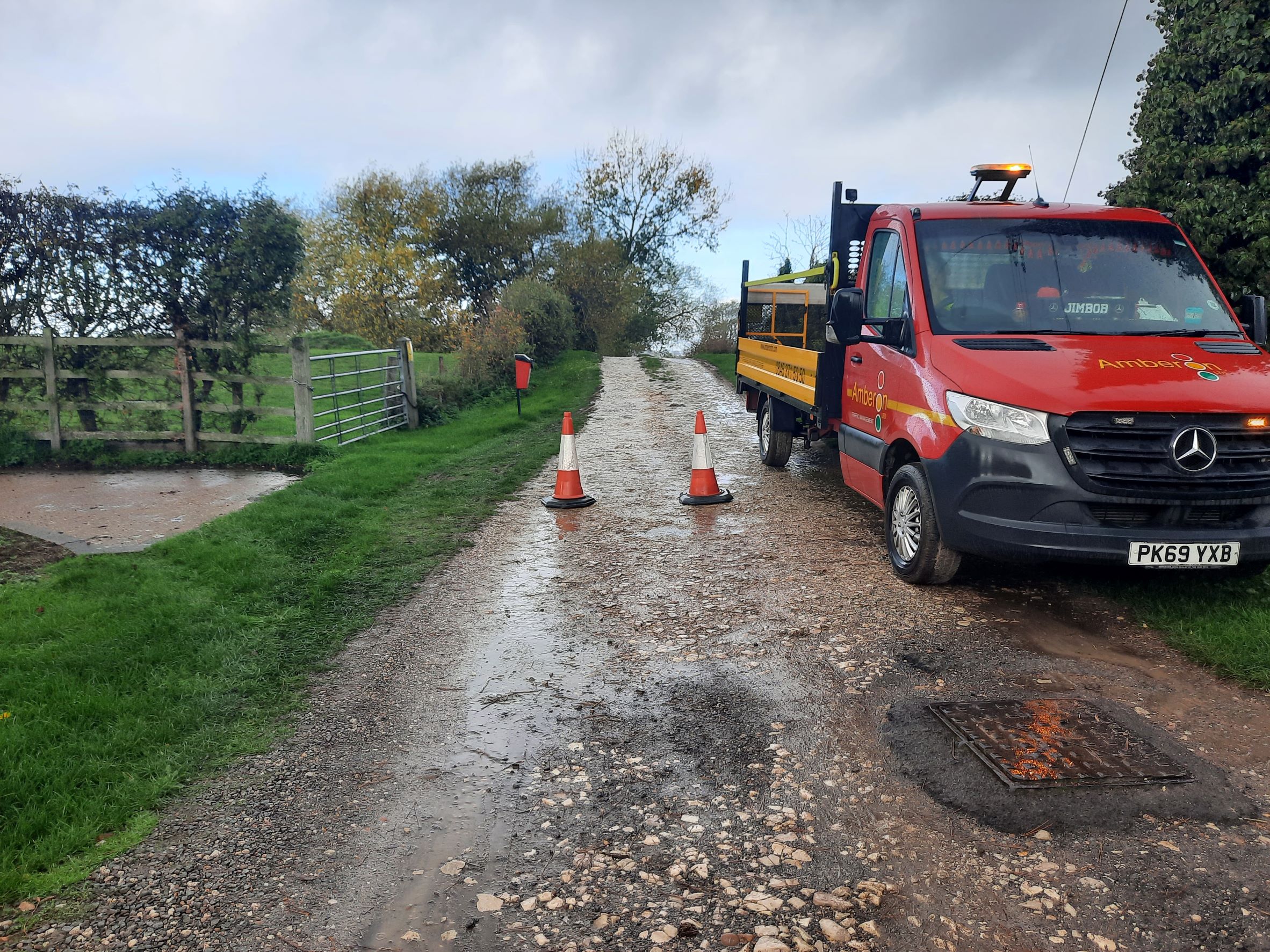 LDAA Maintenance Work, Trent Lane, North Clifton